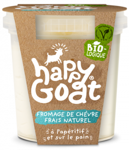 Organic Spreadable Fresh Goat's Cheese Natural